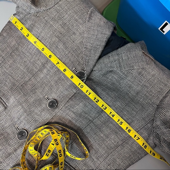 Kasper Blazer Womens Six Linen Tweed Office Business Preppy Career Professional - Picture 6 of 10